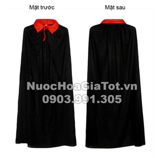 Trang phục hóa trang Halloween ma cà rồng dracula áo choàng răng nanh móng vuốt 2019