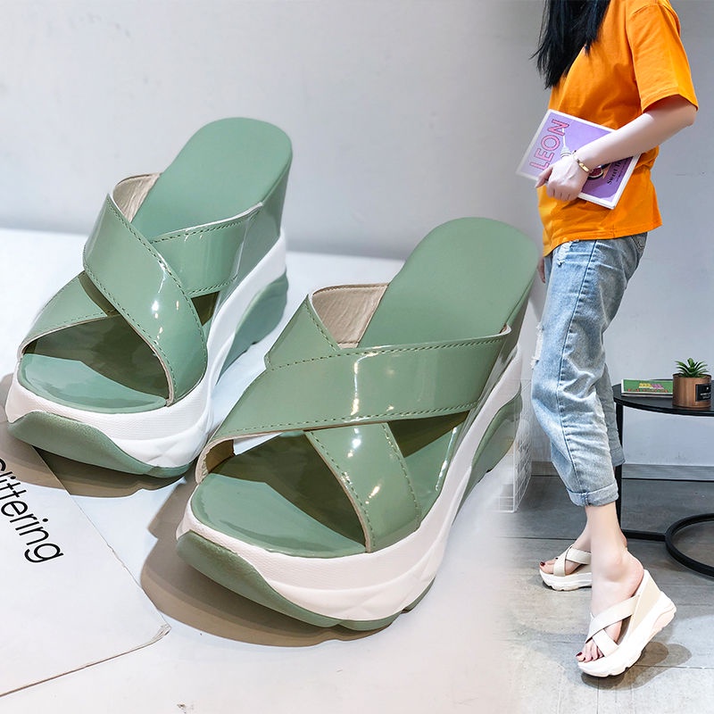 Dép Cao Gót Đế Xuồng Thiết Kế Trẻ Trung Hợp Thời Trang Hè Cho Bạn Gái