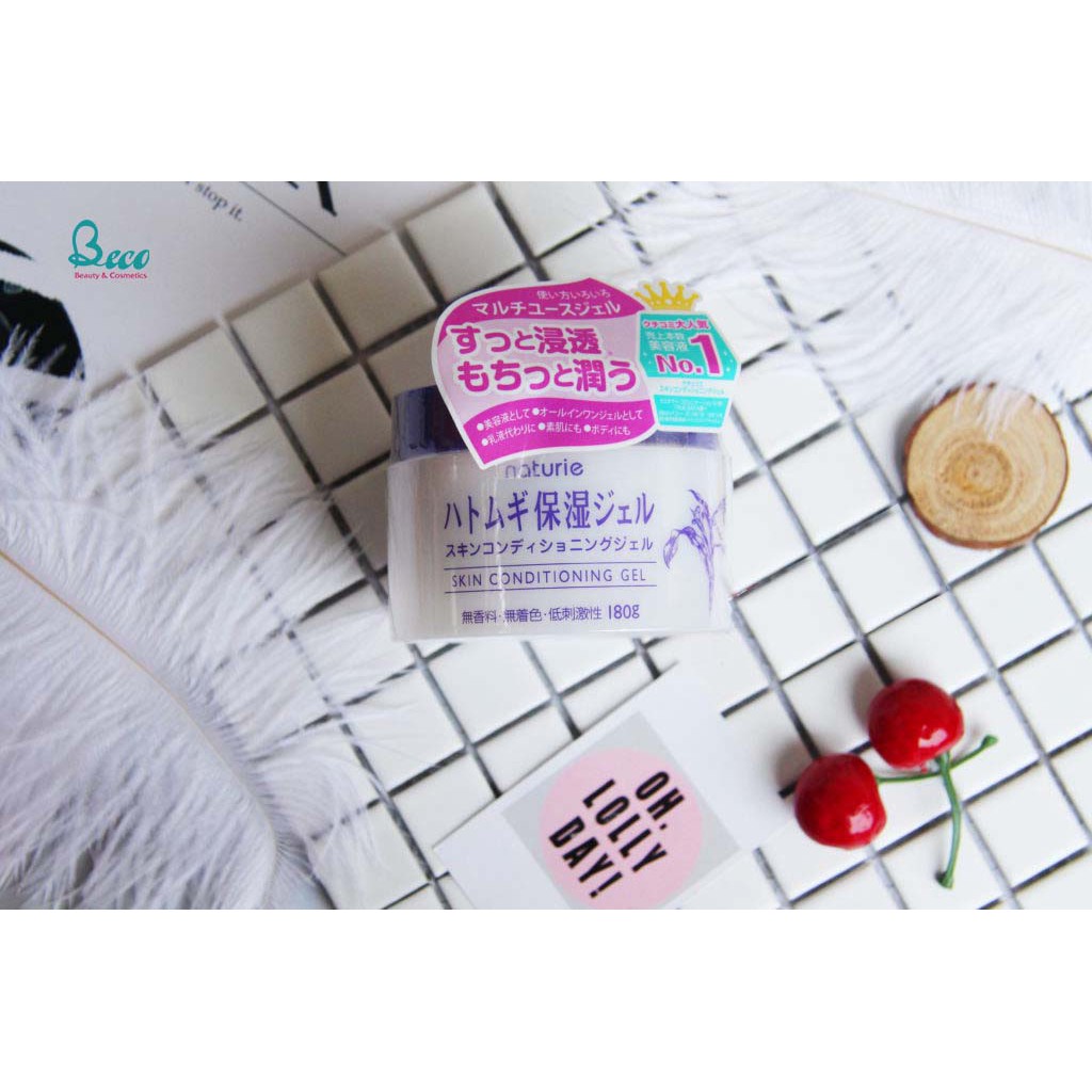 Kem dưỡng dạng Gel Naturie Hatomugi Skin Conditioning Nhật Bản