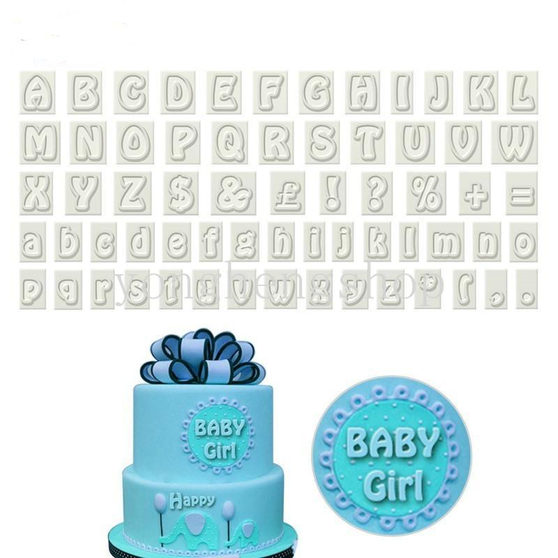 Set 64 Khuôn Cắt Bánh Quy Hình Chữ Cái Trên Và Dưới