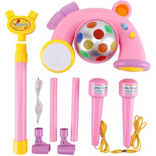Đồ chơi karaoke 2 micro cao cấp cho bé tập hát mới