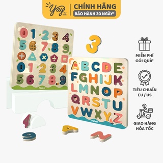 Bảng Gỗ Chữ Cái Và Chữ Số Giáo Dục Đầu Đời, Phát triển nhận thức cho bé