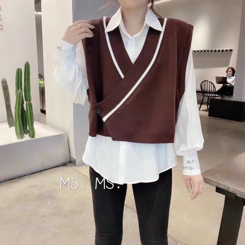 Áo Len Gile Vạt Chéo From Áo Dáng Croptop Siêu Xinh Hàng Quảng Châu Dành Cho Nữ - Ảnh Thật Ở Cuối | BigBuy360 - bigbuy360.vn