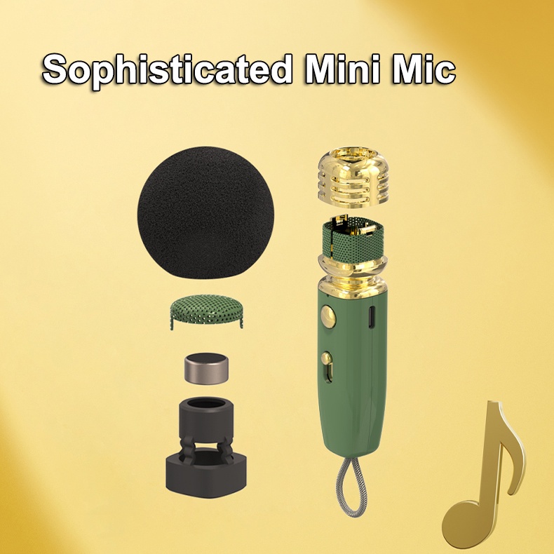 Loa Bluetooth Divoom MIC công suất 15W kết hợp micro karaoke và màn hình bàn phím