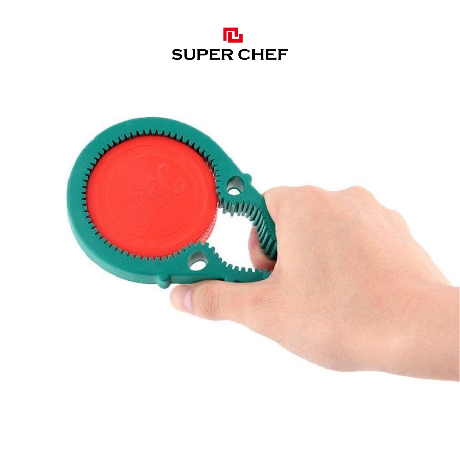 Dụng cụ mở nắp chai lọ Super Chef tiện dụng, dễ dàng sử dụng SC_SH4001