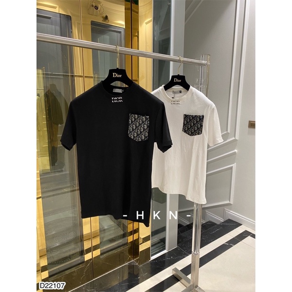 [Sẵn hàng] Áo Phông Nam Túi Thêu Logo DIO Siêu Đẹp - Áo Thun Nam DIO Cao Cấp