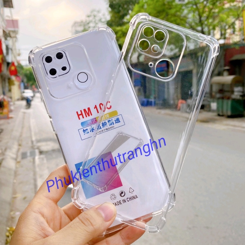 Ốp Lưng Xiaomi Redmi 12 Redmi 10C 12C 13C Poco C40 C65 Dẻo Trong Suốt Chống Sốc Có Gờ Bảo Vệ Camera -hàng dày loại 1