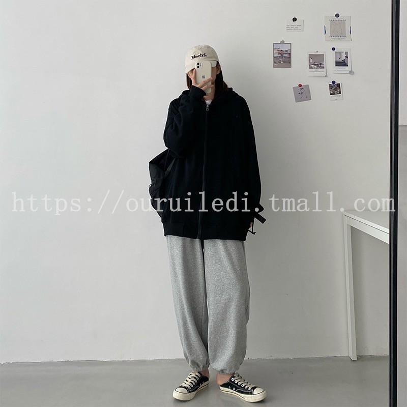 Áo Khoác Nỉ Da Cá Dáng Hoodiee