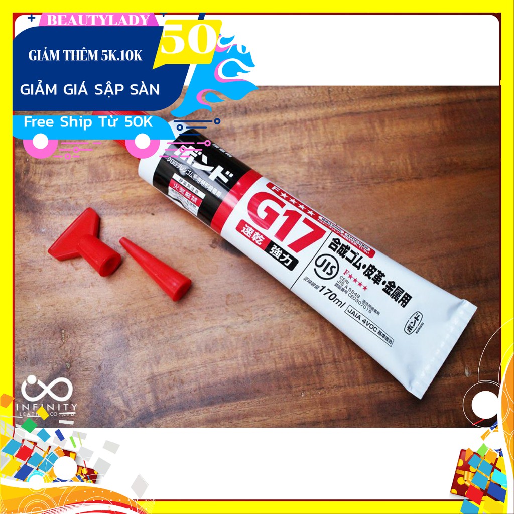 Keo dán đồ da giầy dép G17 đa năng nhập khẩu Nhật Bản