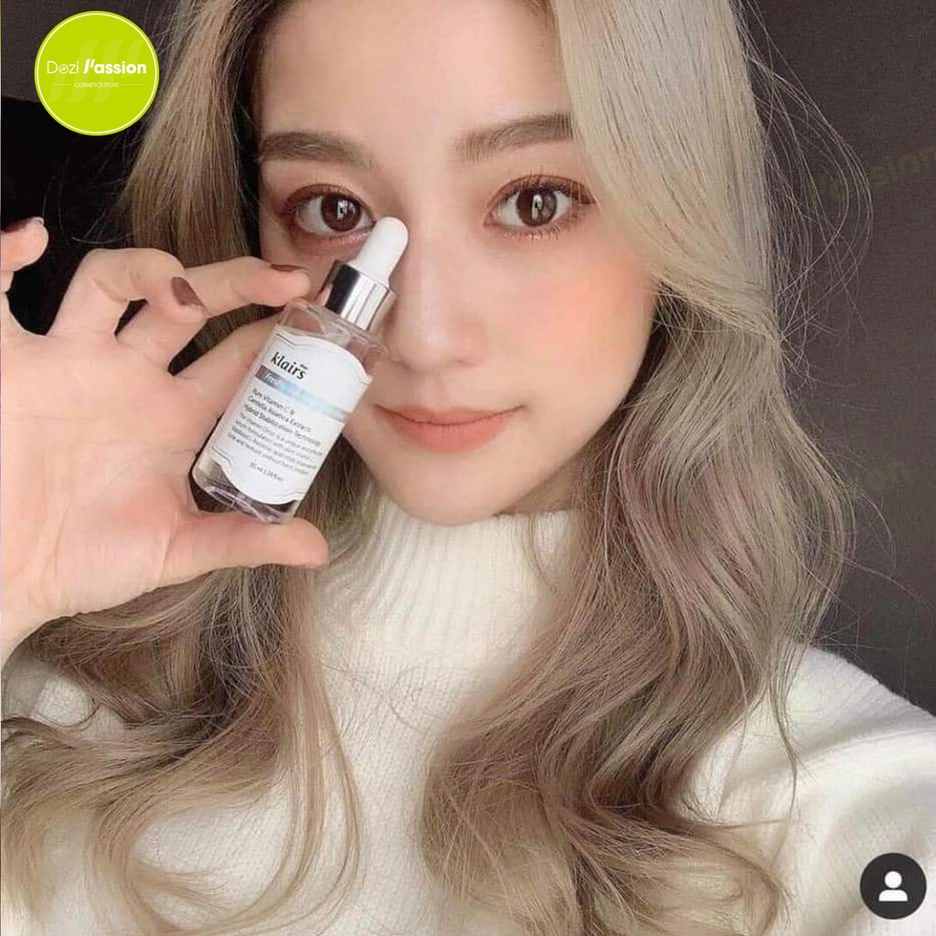 Serum Tinh Chất Klairs Vitamin C Trắng Da, Mờ Thâm Nám - Klairs Freshly Juiced Vitamin Drop Serum 35ml