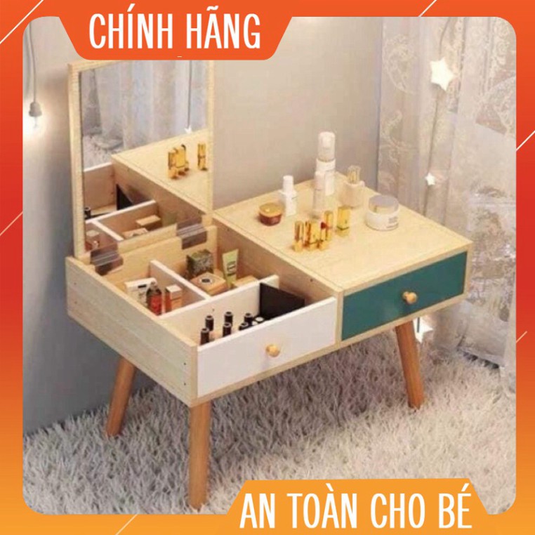 [FreeShip - CHỈ HÔM NAY] 💥 Bàn Trang Điểm Mini Nhỏ Gọn Bàn Trang Điểm Ngồi Bệt Có Gương Cao Cấp😘  [FreeShip – HÀNG CHÍ