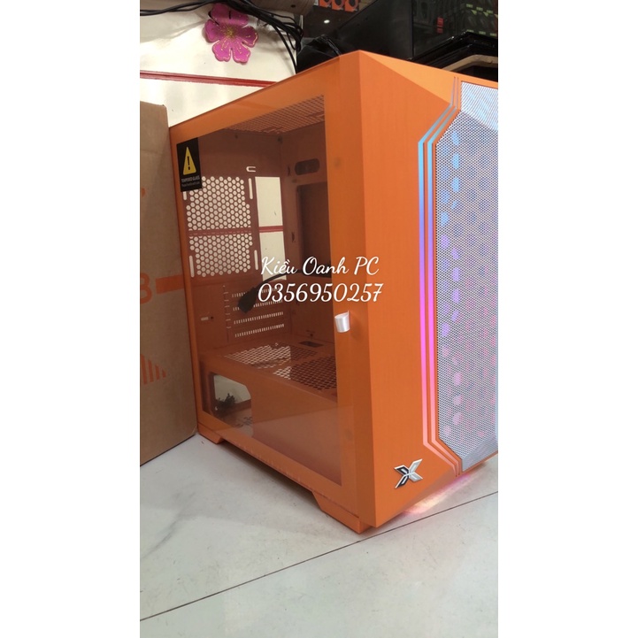 Vỏ máy tính  XIGMATEK GEMINI II sẵn 3 Fan- PREMIUM GAMING M-ATX - Mai Hoàng phân phối và BH 12 tháng