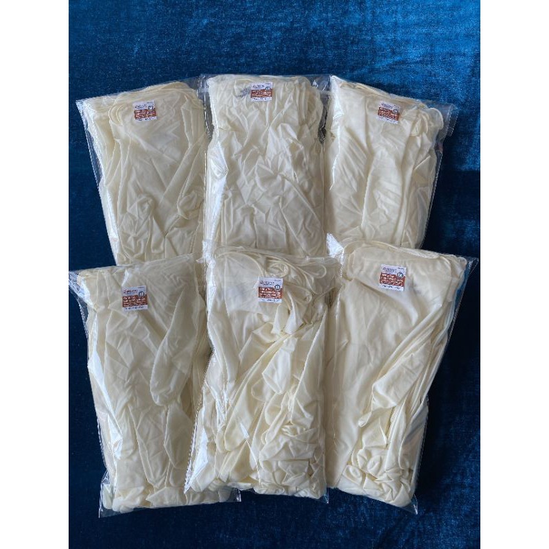 (HQGANO) 16.800₫/10cái Găng Tay Y Tế Latex 9inch không bột Malaysia. | BigBuy360 - bigbuy360.vn