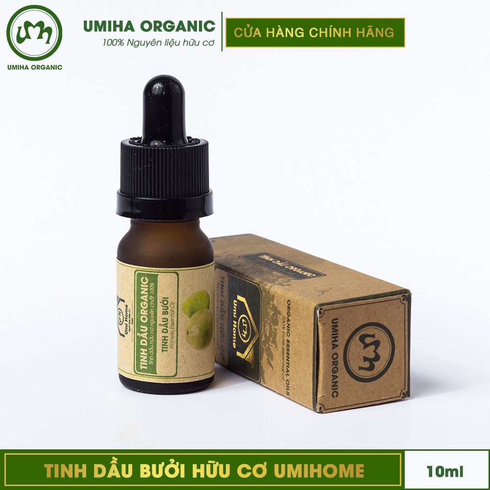 Tinh dầu Bưởi hữu cơ UMIHA nguyên chất | Grapefruit Essential Oil 100% Organic 10ml