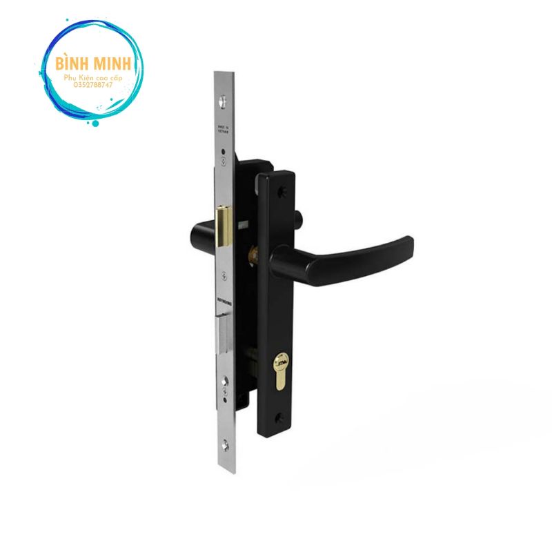 KHÓA TAY NẮM GÙ ĐƠN ĐIỂM HUY HOÀNG AP 82 SƠN ĐEN