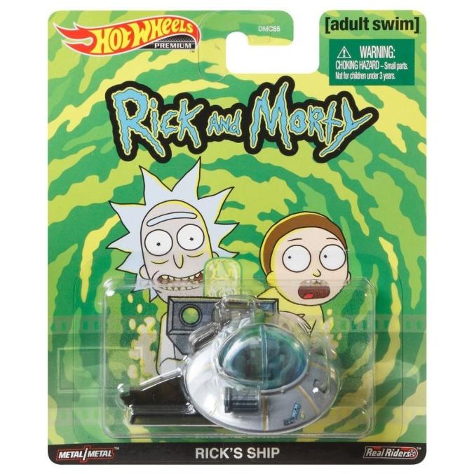 Hot Wheels Đồ Chơi Nhân Vật Rick Và Morty Phong Cách Retro