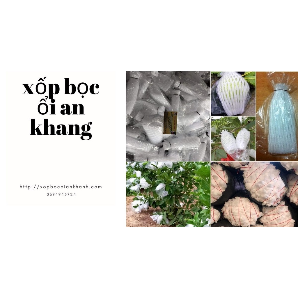1kg xốp 22cm bọc trái cây