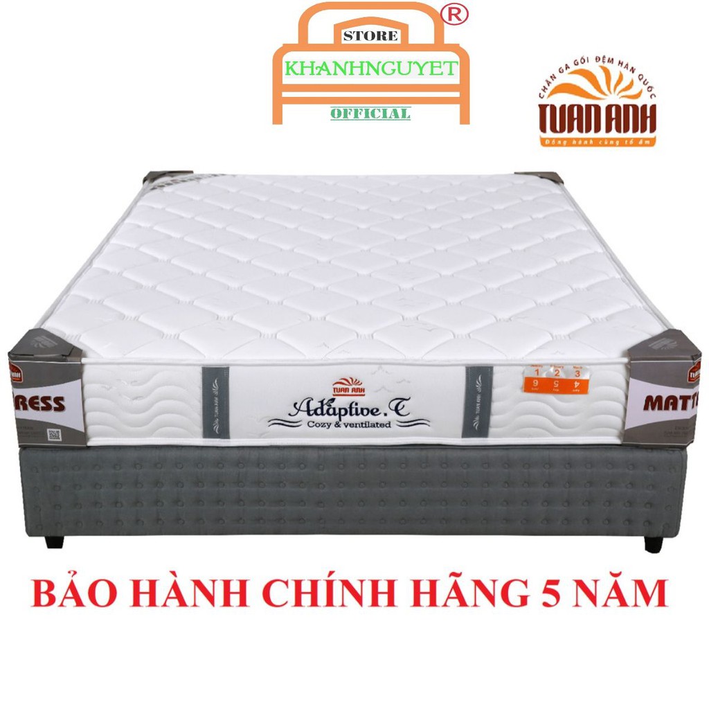 [ Ảnh thật ] - Đệm Lò Xo Túi ADAPTIVE  TUẤN ANH - HÀNG CHÍNH HÃNG BH 5 NĂM