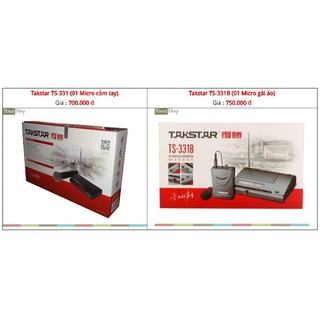Micro cài áo không dây Takstar TS-331B [Bản mới 2018]