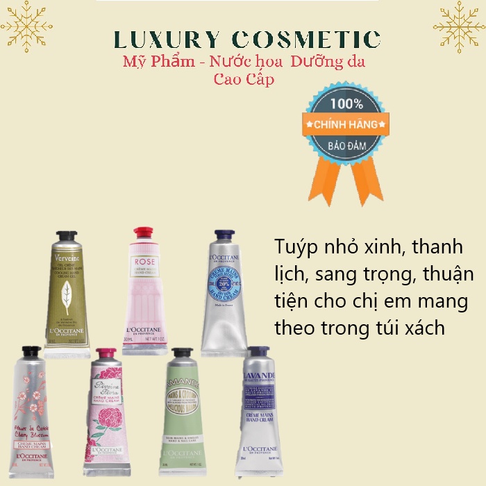 Kem Dưỡng Ẩm Cho Tay Loccitane - 30ml