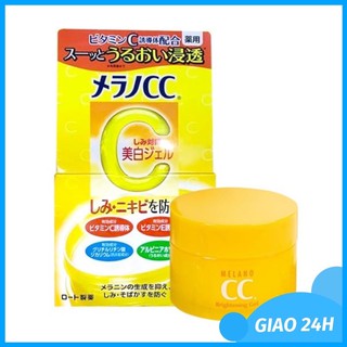 [Hàng_Nhật] Kem dưỡng trắng da ngừa thâm mụn Melano CC Brightening Gel 100G
