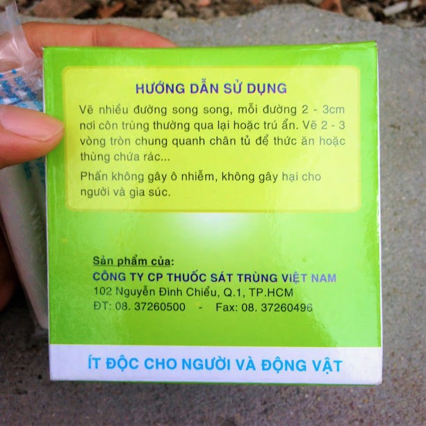 COMBO 5 HỘP PHẤN DIỆT KIẾN VÀ CÔN TRÙNG VIPESCO