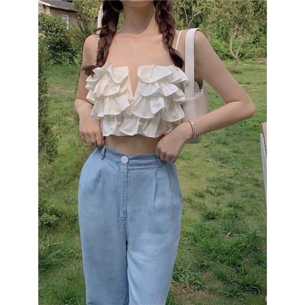 ÁO HAI DÂY BÈO NHÚN