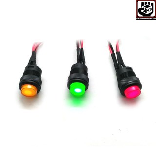 Công tắc nhựa có đèn led 12v