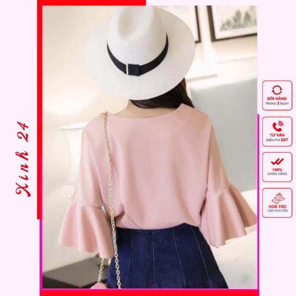 ÁO SƠ MI TAY LOE CÁCH ĐIỆU SIÊU XINH | BigBuy360 - bigbuy360.vn