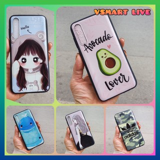 Ốp Lưng Vsmart Bee / Vsmart Live Silicon Dẻo In Hình siêu dễ thương