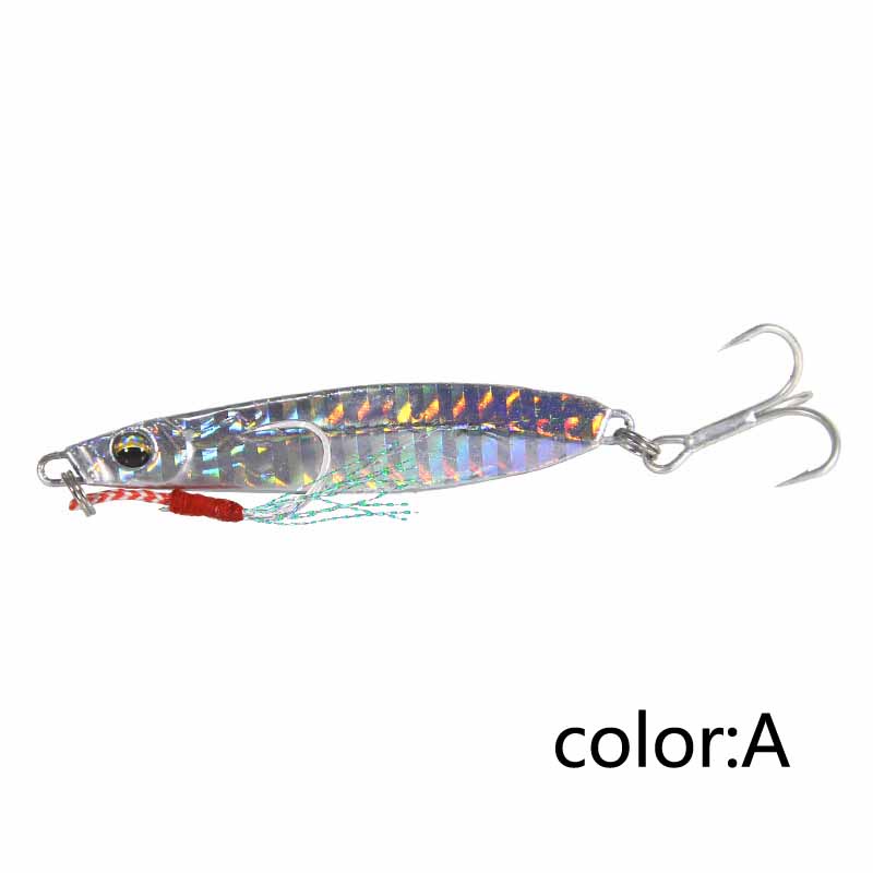 1 Mồi Câu Cá Giả Bằng Kim Loại 18g 25g 35g 45g