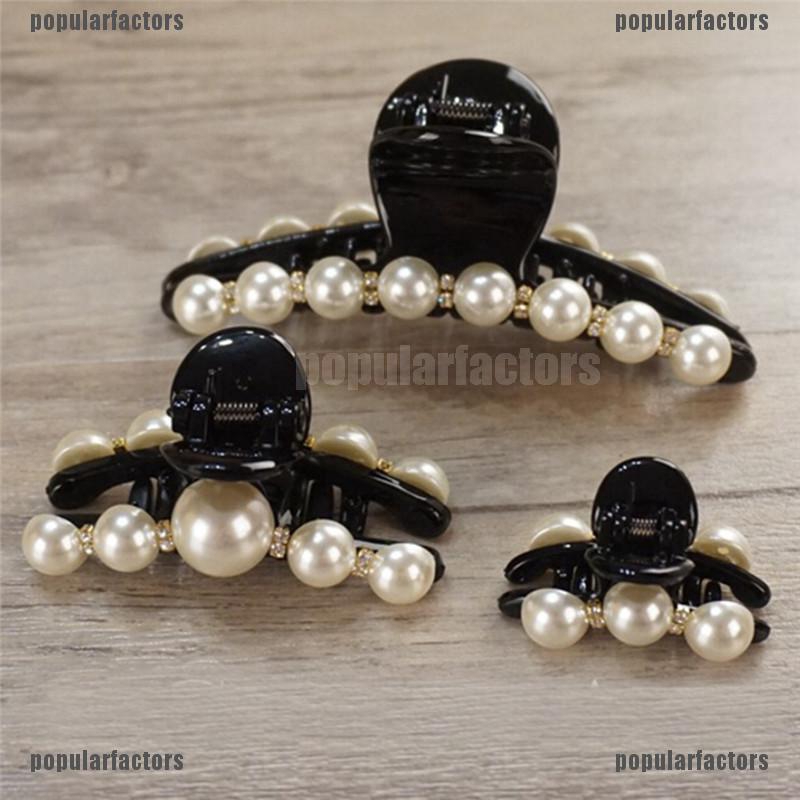 Tóc Giả Đính Ngọc Trai Phong Cách Hàn Quốc