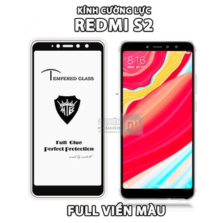 Kính cường lực FULL 9H dành cho máy Xiaomi Redmi S2 - Full Đen