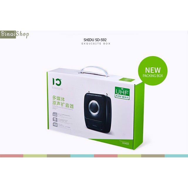 Máy trợ giảng không dây có bluetooth Shidu SD-S92