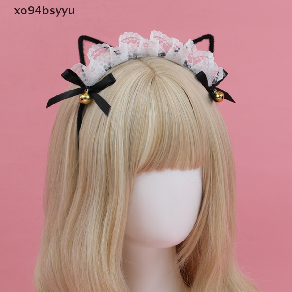 Băng Đô Tai Mèo xo94bsyyu Phong Cách Lolita Ngọt Ngào