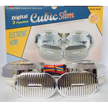 Còi Ngân ÔTô Hàn Quốc Chính Hãng - 12V+24V