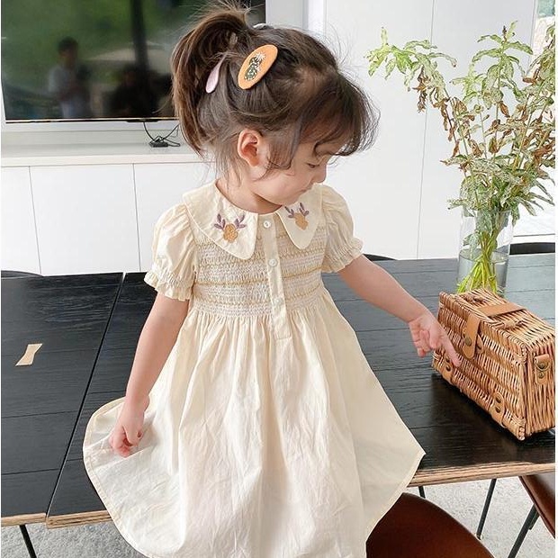 Đầm Công Chúa Thời Trang Mùa Hè Xinh Xắn Cho Bé Gái