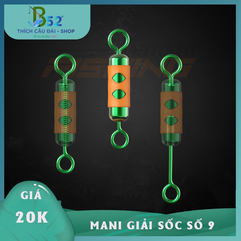 Mani giảm sốc số 9 bao bền bỉ ngụy trang tốt