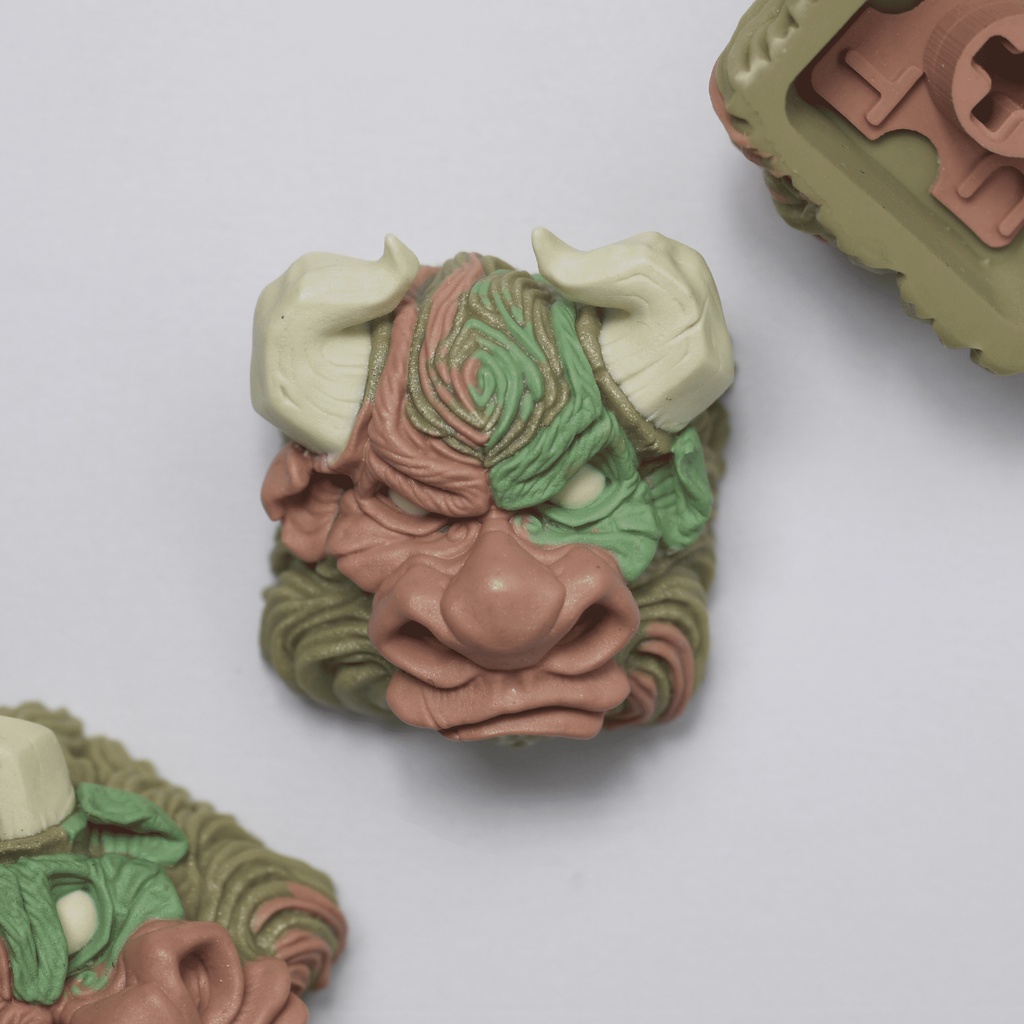 Nút bàn phím cơ Bull V2 Retro Beige