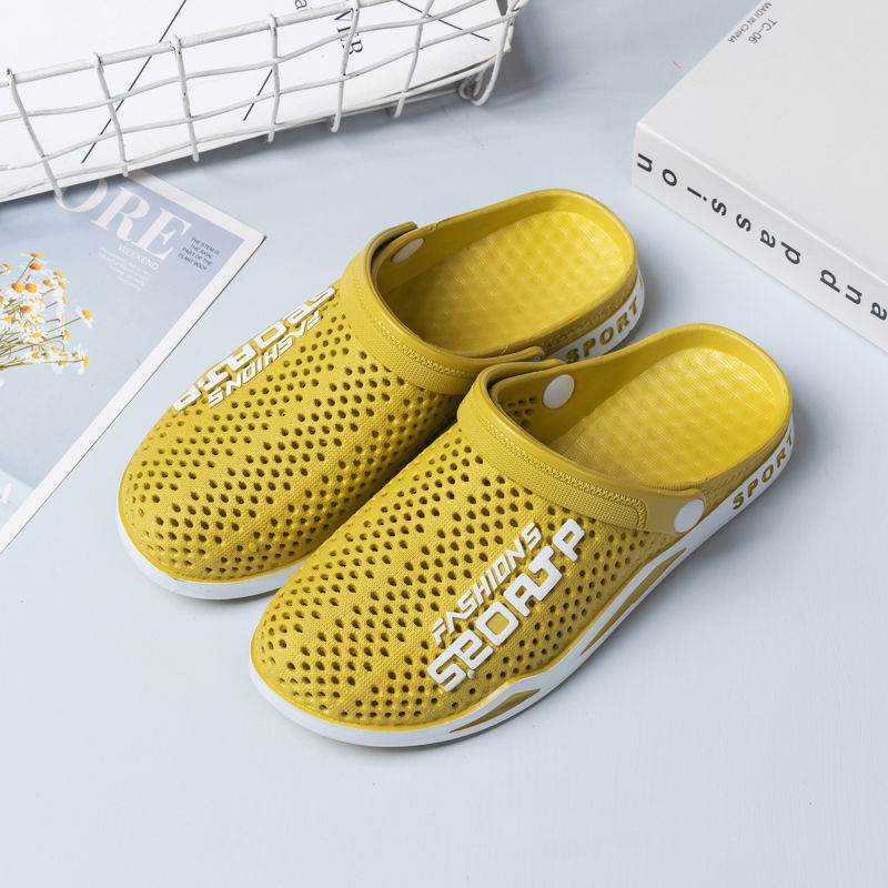 Dép bít mũi đi biển 5 kiểu dáng thời trang mùa hè cho cặp đôi size 40-44