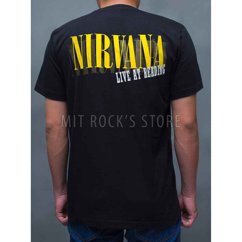 Áo Nirvana  - Rock band tee - Áo Rock - Size S, M, L, XL, XXL - Áo Thái Lan