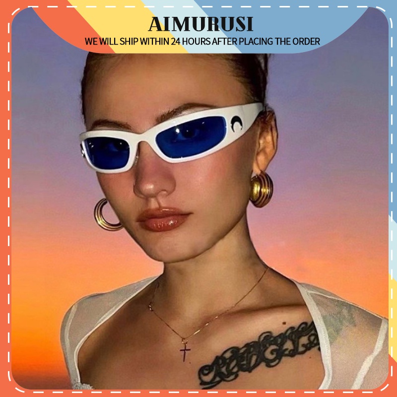 (AIMURUSI) COD Kính Mát Thời Trang Hip Hop Đường Phố Phong Cách Âu Mỹ 2022 Cho Nam Và Nữ