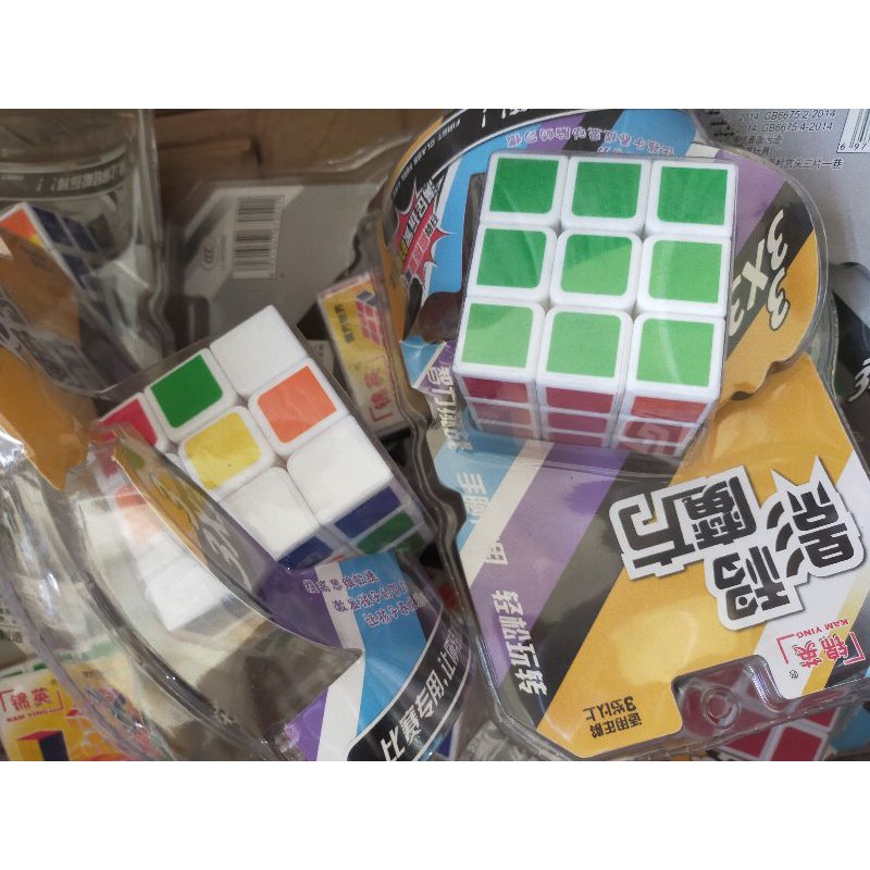 rubik 3x3 xoay trơn không rít loại to 6,4cm