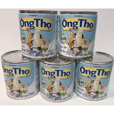 SỮA ĐẶC CÓ ĐƯỜNG ÔNG THỌ CHỮ XANH - Hộp thiếc 380gr