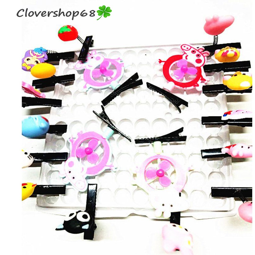 Kẹp tóc lò xo hoạt hình nhiều mẫu   🍀 Clovershop68 🍀