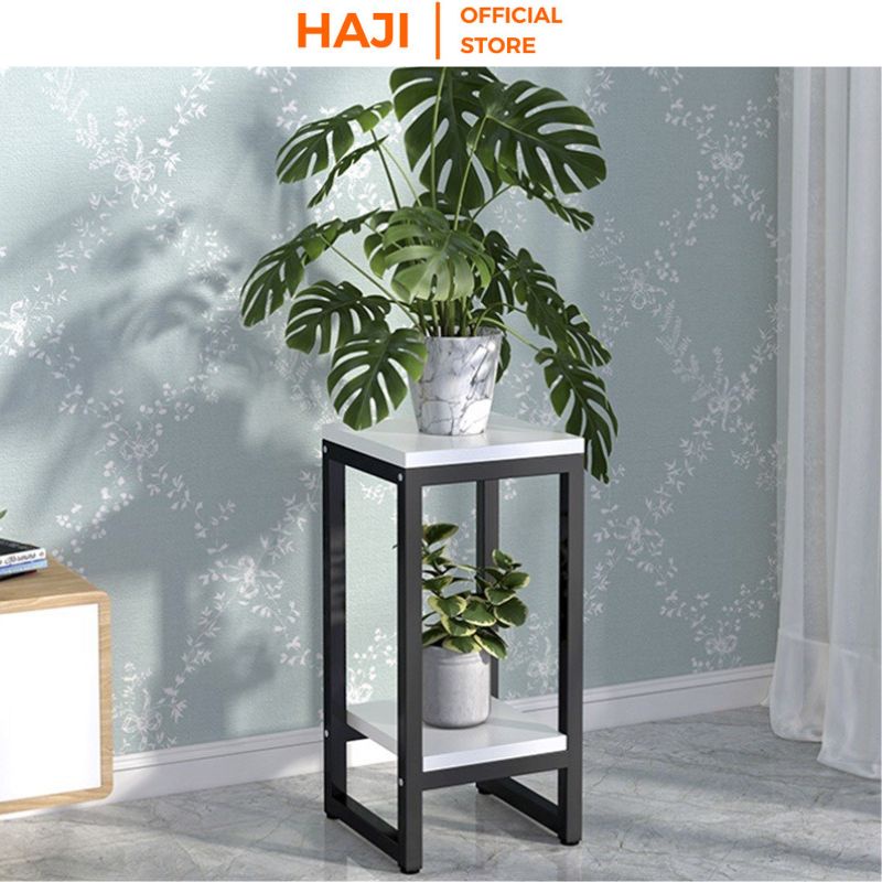 Kệ để cây cảnh trang trí phòng khách HAJI chân sắt chịu lực tốt C48