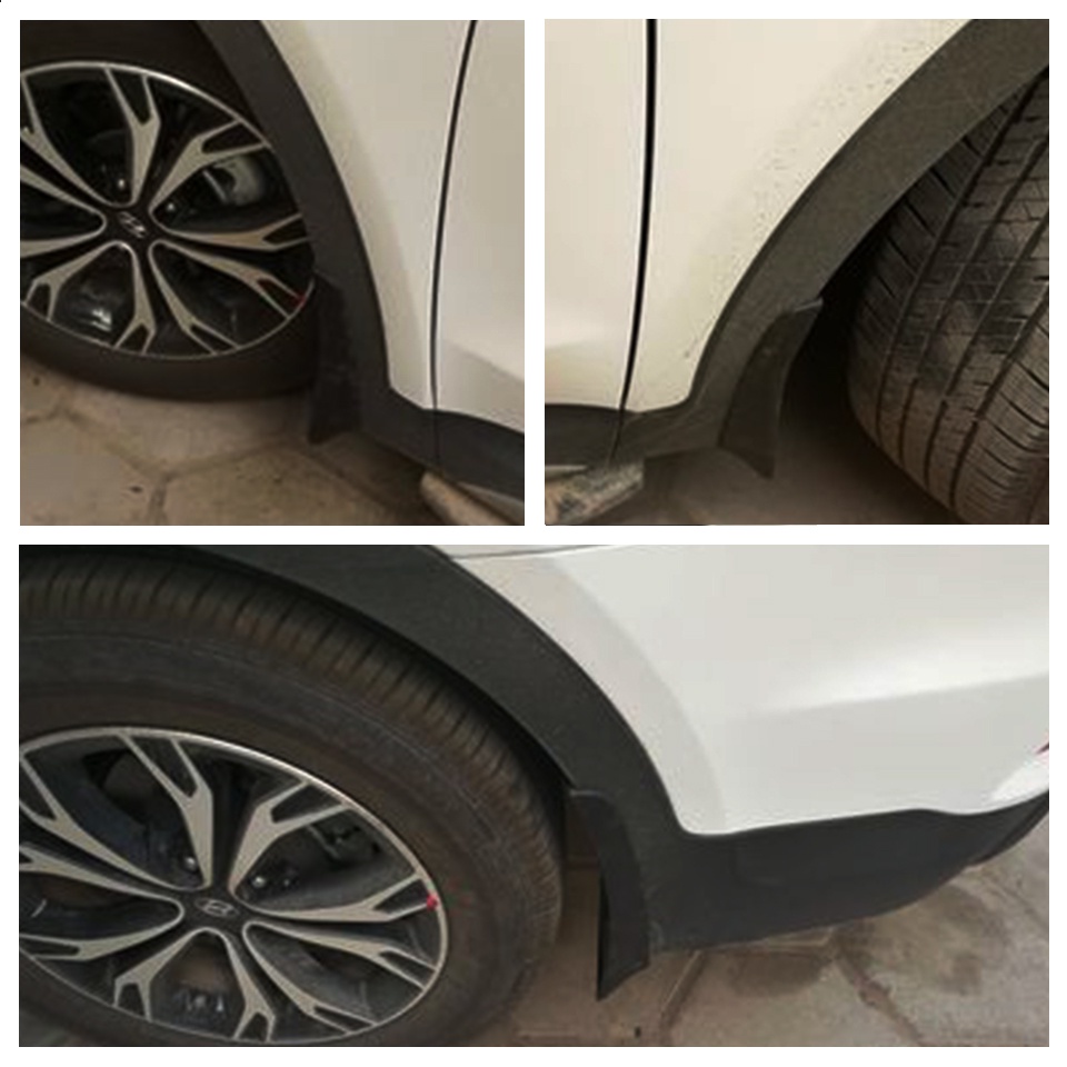 FENDER 1 Bộ Miếng Chắn Bùn Cho Hyundai Santa Fe 2013 2014 2015 2016-2018