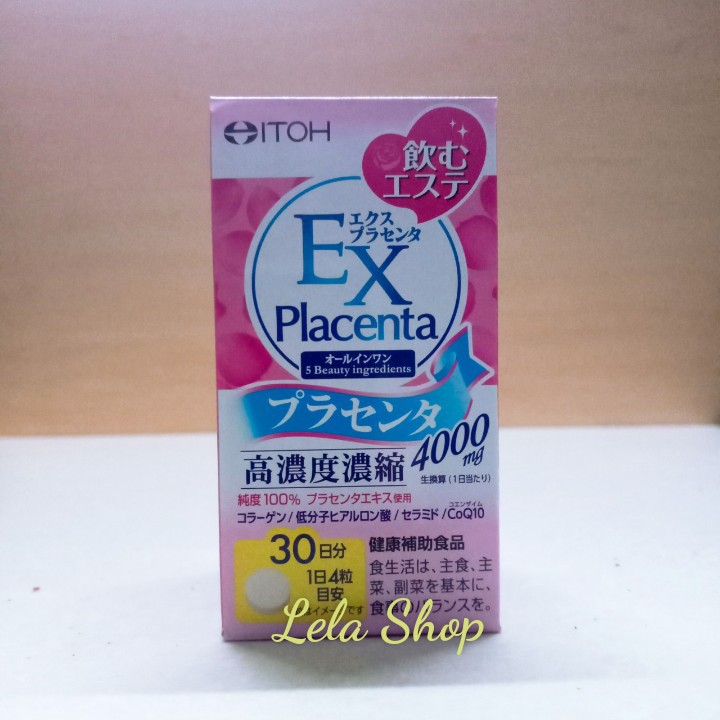 Viên Uống Nhau Thai Cừu Itoh EX Placenta Nhật Bản