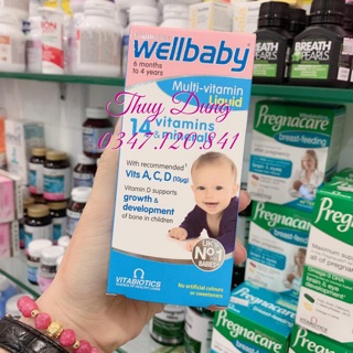 Vitamin tổng hợp wellbaby cho bé 150ml của Anh