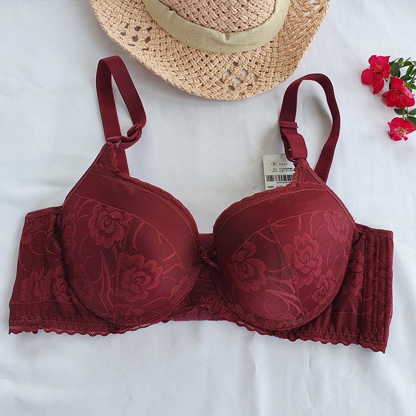 [1171] Áo Lót Ren Lovely - Mút Kép Mỏng - Bảng Lưng To 4 Móc